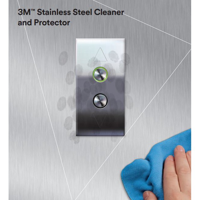 Chai tẩy rửa bảo vệ Inox, thép không gỉ 3M Stainless Steel Cleaner