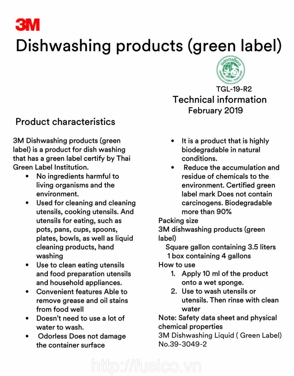 Chứng nhận xanh Green Label Thái Lan