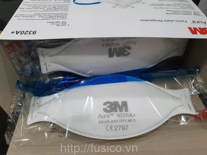Hộp khẩu trang lọc bụi 3m 9320A+ FFP2