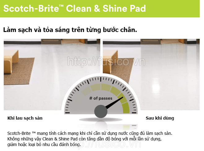 3M liên tục cải tiến chất lượng pad chà sàn