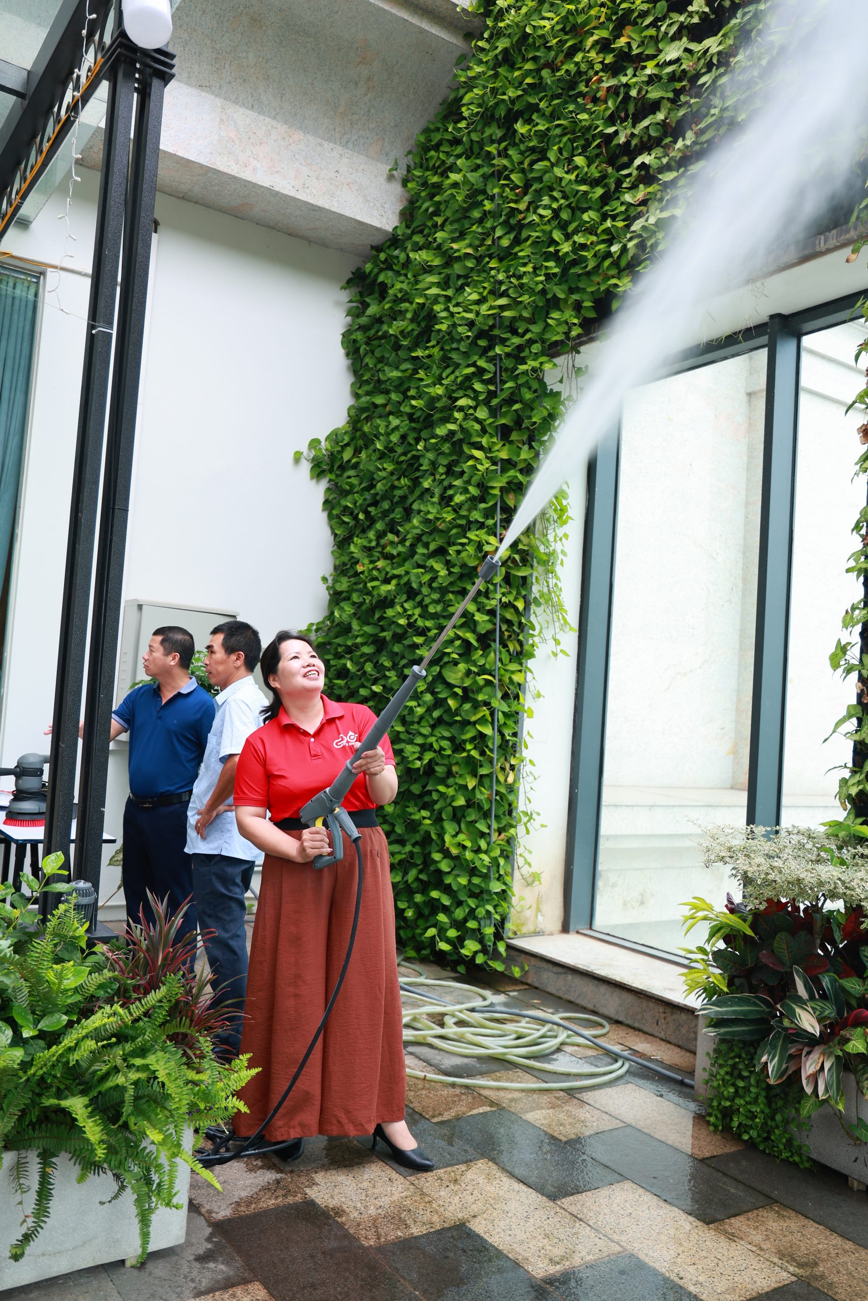 Trải nghiệm máy phun rửa áp lực cao Kärcher