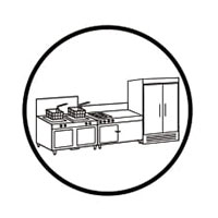 miếng chùi rửa 3M 88 vệ sinh thiết bị bếp