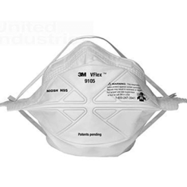Khẩu trang 3M VFlex 9105 N95 chống bụi và virus