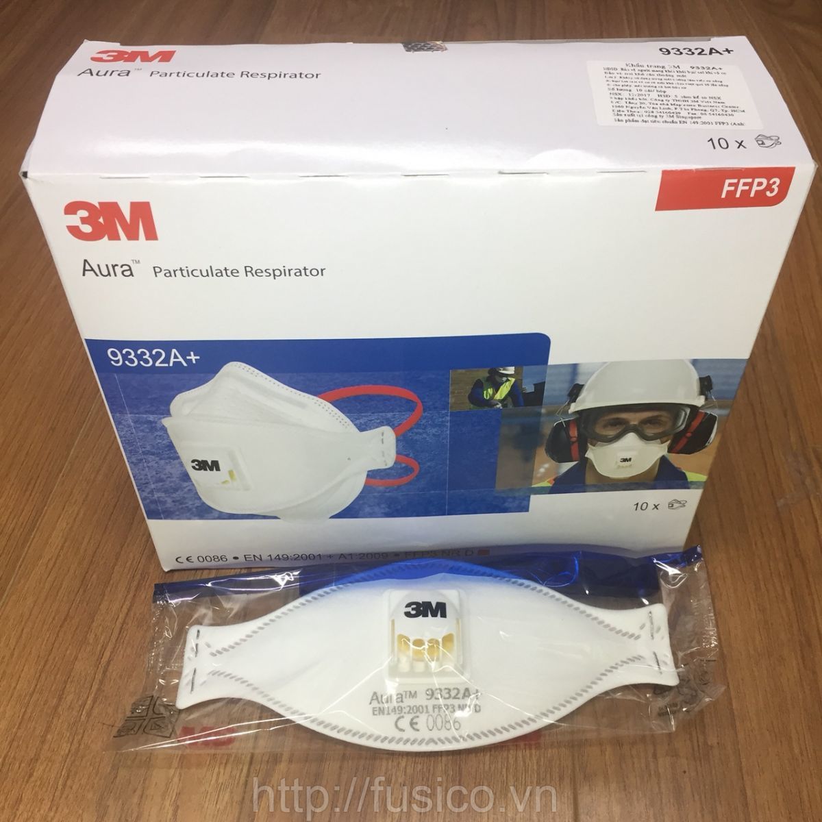 Hộp khẩu trang lọc bụi 3m 9332 P3