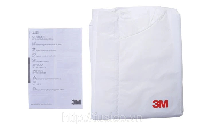 Bao bì Quần áo bảo hộ toàn thân 3M 4510
