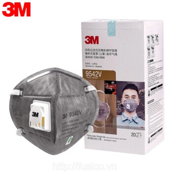 Hộp khẩu trang 3m 9542v đạt tiêu chuẩn KN95