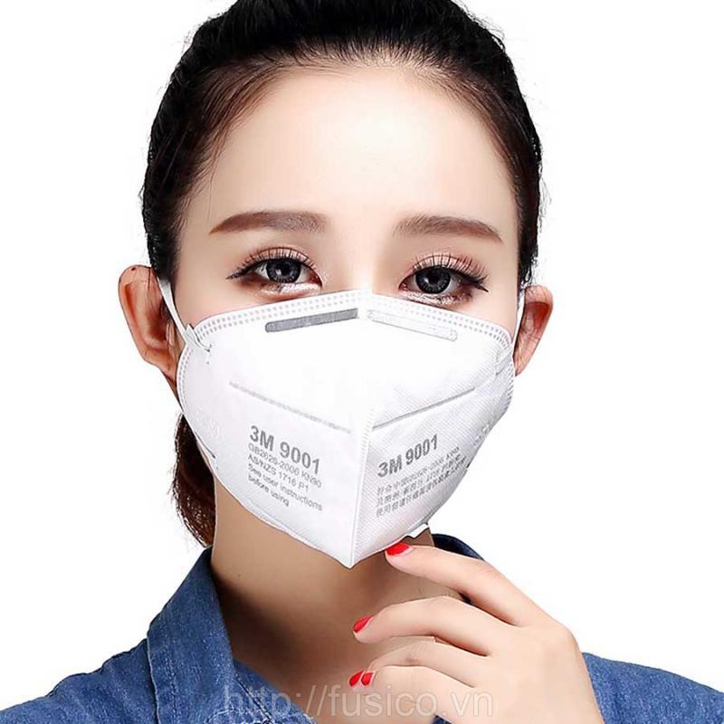 Khẩu trang 3m 9001 ôm khít khuôn mặt