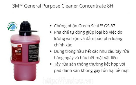 Hóa chất lau sàn 3M 8H