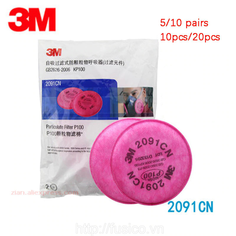 Bao bì phin lọc bụi 3M 2091