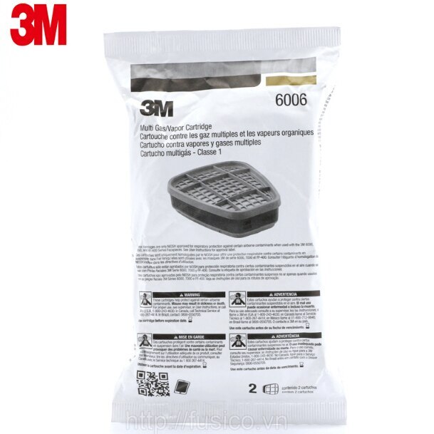 Bao bì phin lọc hơi hữu cơ và vô cơ 3M 6006