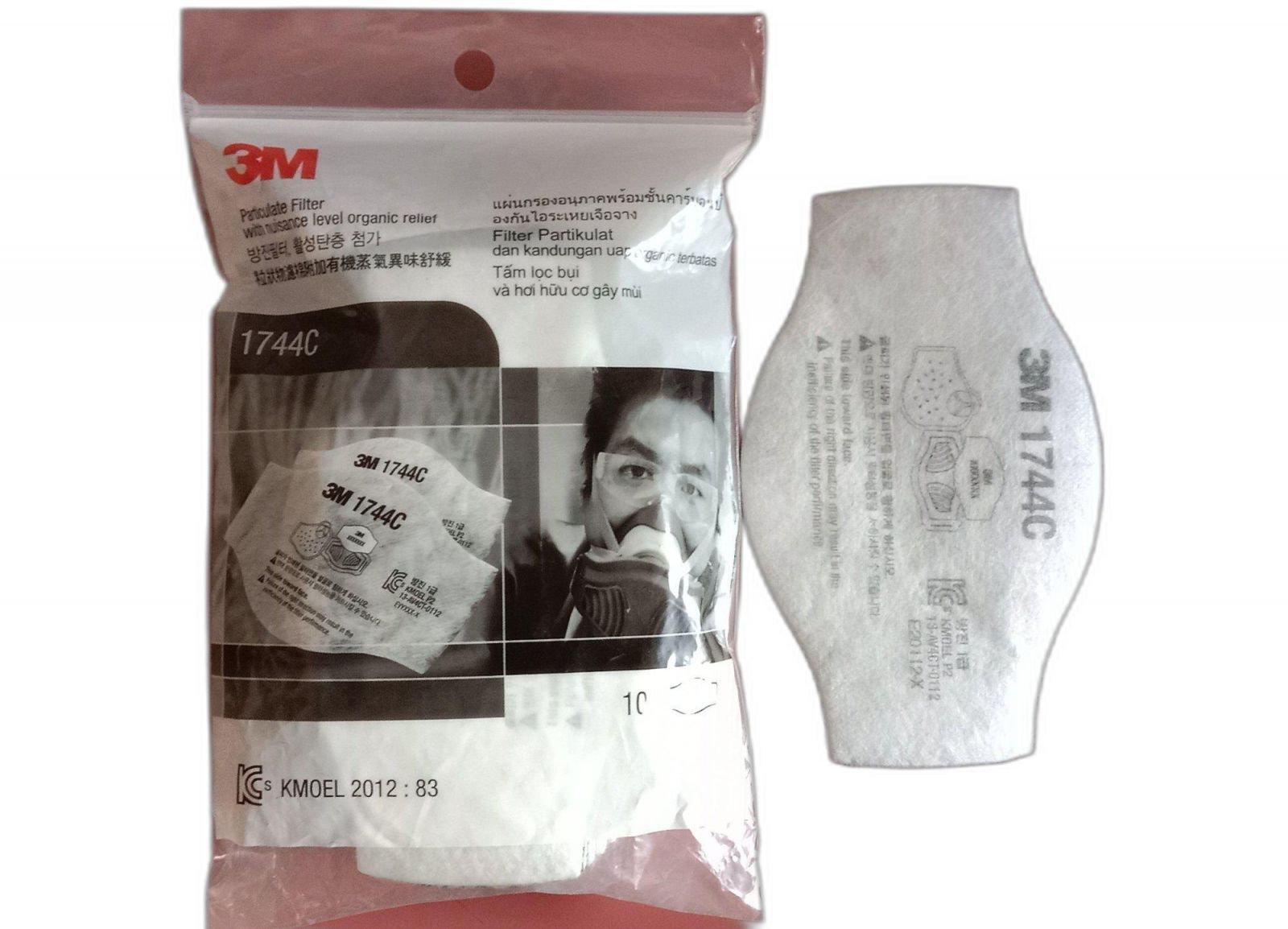 Hộp đựng tấm lọc bụi 3M 3744K tiêu chuẩn N95