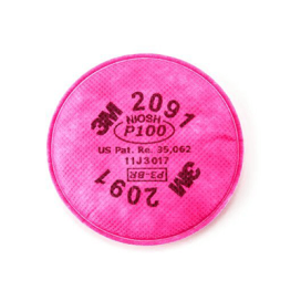 Phin lọc bụi và hơi hữu cơ 3M 2091 chính hãng