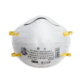 Khẩu trang 3M 8210 N95 lọc ít nhất 95% bụi mịn, vi khuẩn, vi rút