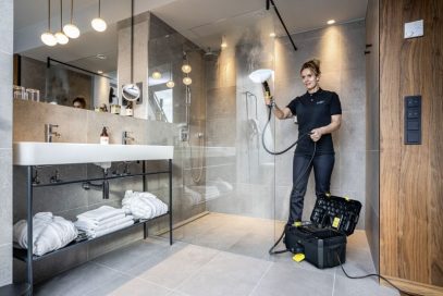 Máy làm sạch bằng hơi nước Karcher SG 4/2 Classic Anniversary Edition - ảnh 2