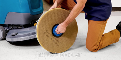 Ưu điểm pad chà sàn 3M thay ít thường xuyên hơn
