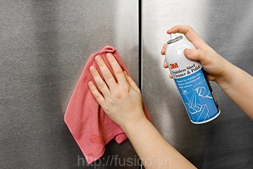 Hướng dẫn sử dụng chai tẩy inox 3M Stainless Steel